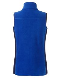 Fleece Weste Damen Blau